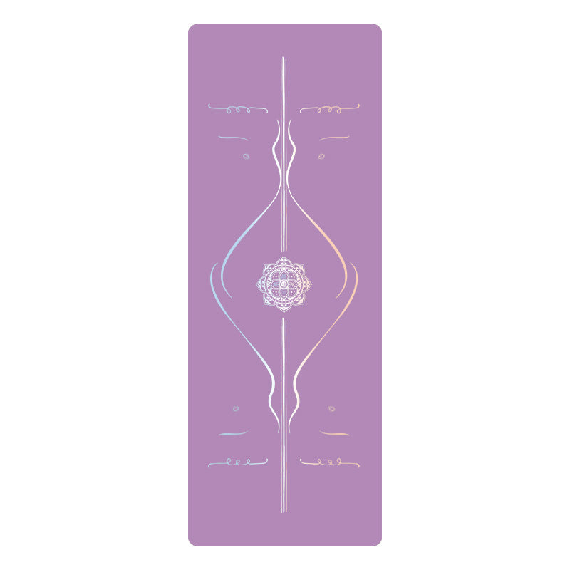 PU_Yogamatte_mit_Ausrichtungslinien_lila