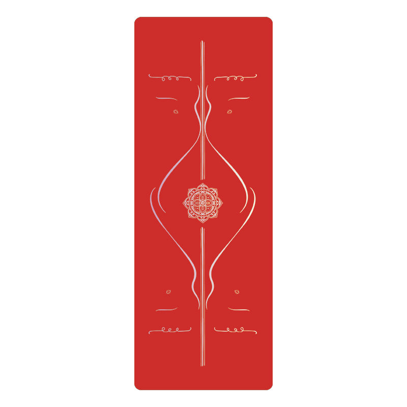 PU_Yogamatte_mit_Ausrichtungslinien_rot